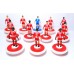 Subbuteo Andrew Table Soccer Olympiacos 2020-21 on Lightweight bases